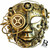 Steampunk Mask for Men. Terminator mask, Plague Doctor Mask Covid Gas Mask Steampunk Masks Skull Mad Max Respirator Mouth Mask Steampunk Goggles Cosplay Halloween Costume Gold Steampunk Mask for Men. Terminator mask, Plague Doctor Mask Covid Gas Mask Steampunk Masks Skull Mad Max Respirator Mouth Mask Steampunk Goggles Cosplay Halloween Costume Gold