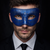 Men’s Leather Mask Classic Venetian Masquerade Half Mask for Wedding, Prom, Ball & Halloween Costume
