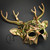 Deer horns headband masquerade mask, medusa costume headband, horns headdress headband masquerade mask
