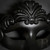 GREEK GOD MASK | ROMAN MASQUERADE MASK BLACK