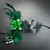 Luxe Green Masquerade Masks Black Masquerade Mask Green Feathers, Luxury Headdress Feather Masquerade Ball Masks, Feather Fascinator, Black
