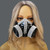 gas mask halloween cosplay costume