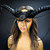 voodoo mask, cosplay horns, ram horns mask, horns masquerade mask, ram horns mask, ram horns, fairy ram horns, devil horns, halloween devil costume horns, fairy ram horns, Magical Ram Skull Horns Headpiece Masquerade Mask Devil Fairy Headband Halloween Cosplay Voodoo