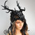 pagan ram horns goat ,black goat pagan ram horns voodoo mask, cosplay horns, ram horns mask, horns masquerade mask, ram horns mask, ram horns, fairy ram horns, devil horns, halloween devil costume horns, fairy ram horns, Magical Ram Skull Horns Headpiece Masquerade Mask Devil Fairy Headband Halloween Cosplay Voodoo