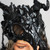 pagan ram horns goat ,black goat pagan ram horns voodoo mask, cosplay horns, ram horns mask, horns masquerade mask, ram horns mask, ram horns, fairy ram horns, devil horns, halloween devil costume horns, fairy ram horns, Magical Ram Skull Horns Headpiece Masquerade Mask Devil Fairy Headband Halloween Cosplay Voodoo