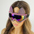 bunny ear ski goggle mask, pink ski mask, pink goggle mask, pink goggles, pink ski goggles, pink sunglasses, pink goggle glasses