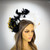 halo fascinator masquerade mask, angel costume, angel costume headband, angel halo headband
