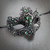 green mardi gras mask green mardi gras mask