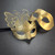 GOLD COUPLES MASQUERADE MASKS GOLD COUPLES MASQUERADE MASKS