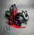 red feather masquerade mask