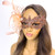MASQUERADE MASK, HALLOWEEN MASK, ROSE GOLD DRESS MASK, MASQUERADE BALL MASK, ROSE GOLD LACE MASQUERADE MASK, MASQUERADE BALL MASK, LACE MASK, 50 SHADES OF GRAY MASK, 