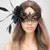 black masquerade mask, masquerade wedding mask, masquerade wedding, masquerade ball mask, masquerade prom, feather masquerade mask, masquerade mask for women