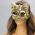 Cat Woman Masquerade Mask VIP Animal Mask Mirror Glass Gold Party masks, masquerade masks, masquerade mask, masquerade masks for prom, couples masquerade masks