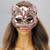 Cat Woman Masquerade Mask VIP Animal Mask Mirror Glass Rose Gold Party masks, masquerade masks, masquerade mask, masquerade masks for prom, couples masquerade masks