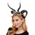 Gothic Antelope Sheep Horn Hoop Headband Forest Animal Aries Exhibition Cosplay Deluxe Costume Horns Halloween Costumes Gothic Devil Horns Black Sheep Headband Animal Ram Horns Cosplay, Dark Witch Props for Adult