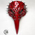 red spike plague doctor steampunk masquerade mask 