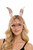 Bunny Ear Rabbit Masquerade Mask Luxury Metal Filigree Venetian Party Costume