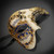 Couple Masquerade Masks | Roman Masquerade Mask Blue Black Gold