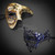 Masquerade Masks for Couples | Phantom Masquerade Mask Blue Gold