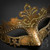 Classic Masquerade Mask Gold M7105 Classic Masquerade Mask Gold M7105