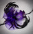 Purple black feather Masquerade masks for masquerade ball party masks. Couple’s masquerade masks for men and women.