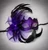 Purple black feather Masquerade masks for masquerade ball party masks. Couple’s masquerade masks for men and women.