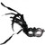 Have a magical party with a masquerade mask! This black masquerade mask has awesome and soft black feathers adorned!