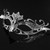Elegant Silver Filigree Metal Masquerade Mask Elegant Silver Filigree Metal Masquerade Mask