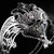 Luxury Metal Masquerade Mask – Venetian Filigree Mask with Chains Halloween Gala