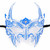 Wolverine Masquerade Mask M7155Blue