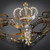 Princess Crown Masquerade Mask M7165G Princess Crown Masquerade Mask M7165G