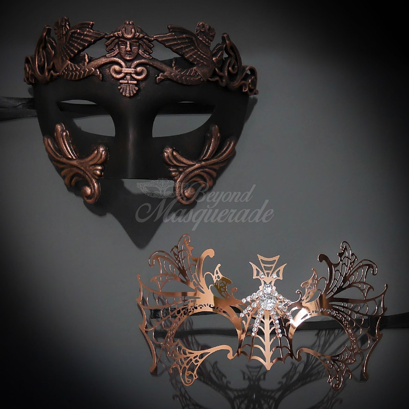 New Couple's Masquerade Masks USA FREE SHIP by BeyondMasquerade