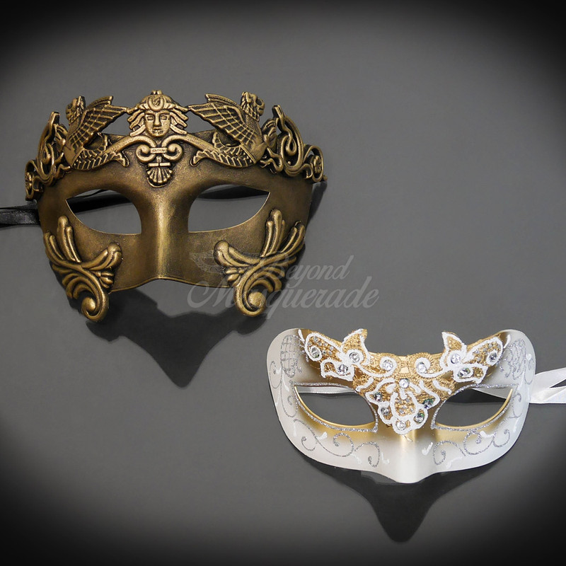 Roman masks inspired by the god and goddesses.