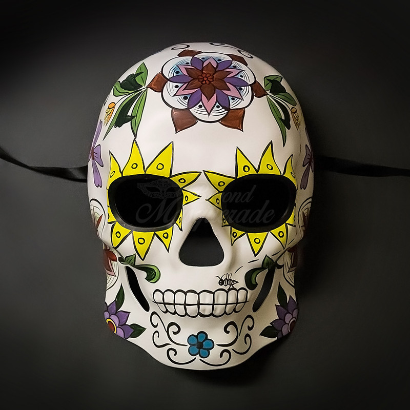 day of the dead mask, dia de los muertos, day of the dead party, day of the dead sugar skull, sugar skull mask.