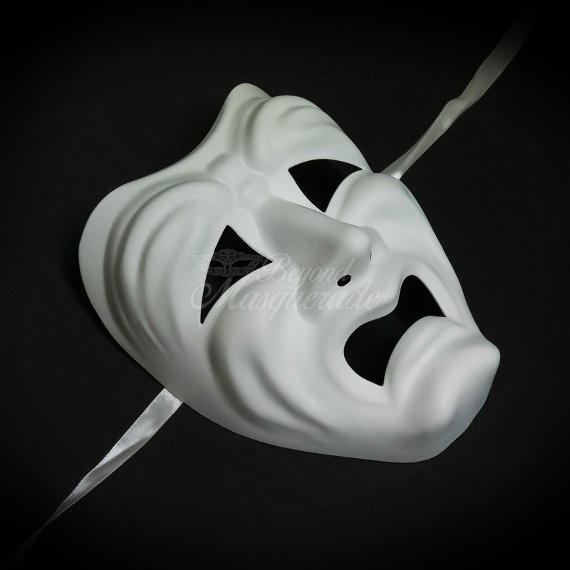 Fun World Adult Blank Mask - White, 1 ct - Baker's