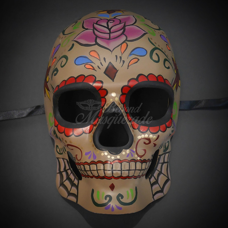 day of the dead mask, dia de los muertos, day of the dead party, day of the dead sugar skull, sugar skull mask.