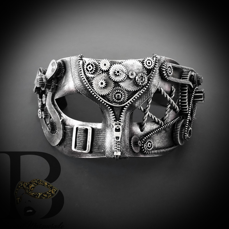 Copper steampunk masquerade masks, copper masks, party masks, steampunk outfit, steampunk masquerade mask.