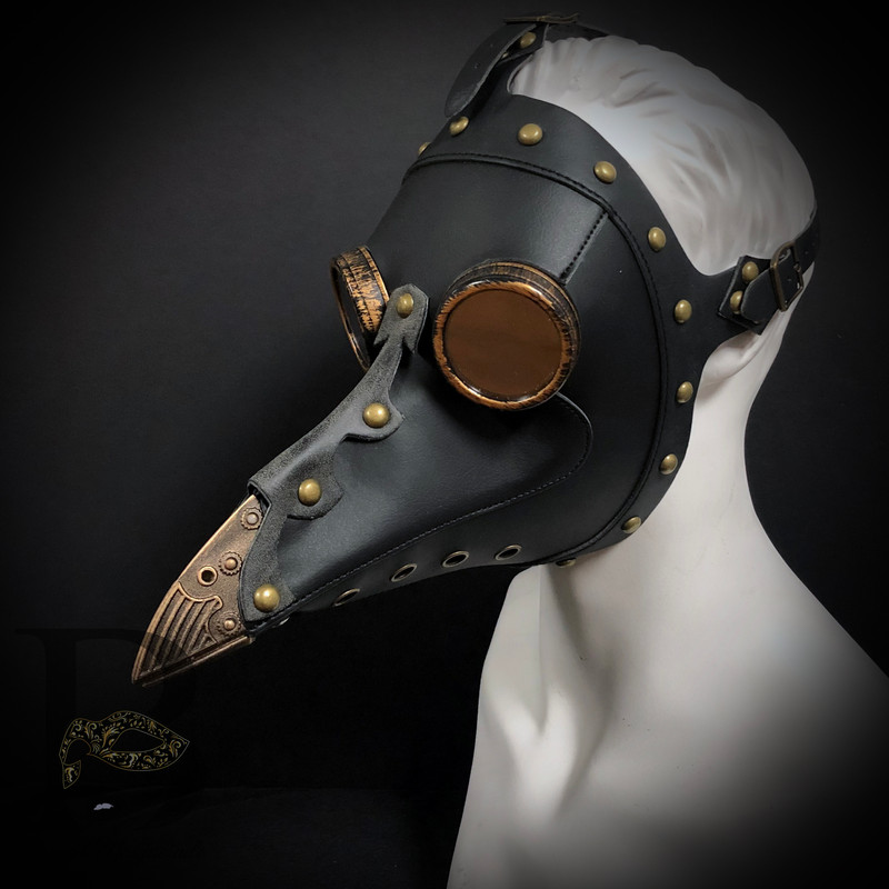 Best Steampunk Covid Mask Plague Doctor Mask Cosplay Us Free Ship