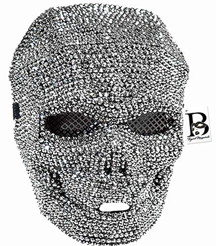 The Weeknd masquerade mask. Scary Halloween skull face mask, skull face mask, halloween face mask, halloween mask. silver face mask, silver diamond face mask. Krump dance mask. Silver bling bling rhinestone skull mask, day of the dead skull mask The Weeknd masquerade mask. Scary Halloween skull face mask, skull face mask, halloween face mask, halloween mask. silver face mask, silver diamond face mask. Krump dance mask. Silver bling bling rhinestone skull mask, day of the dead skull mask