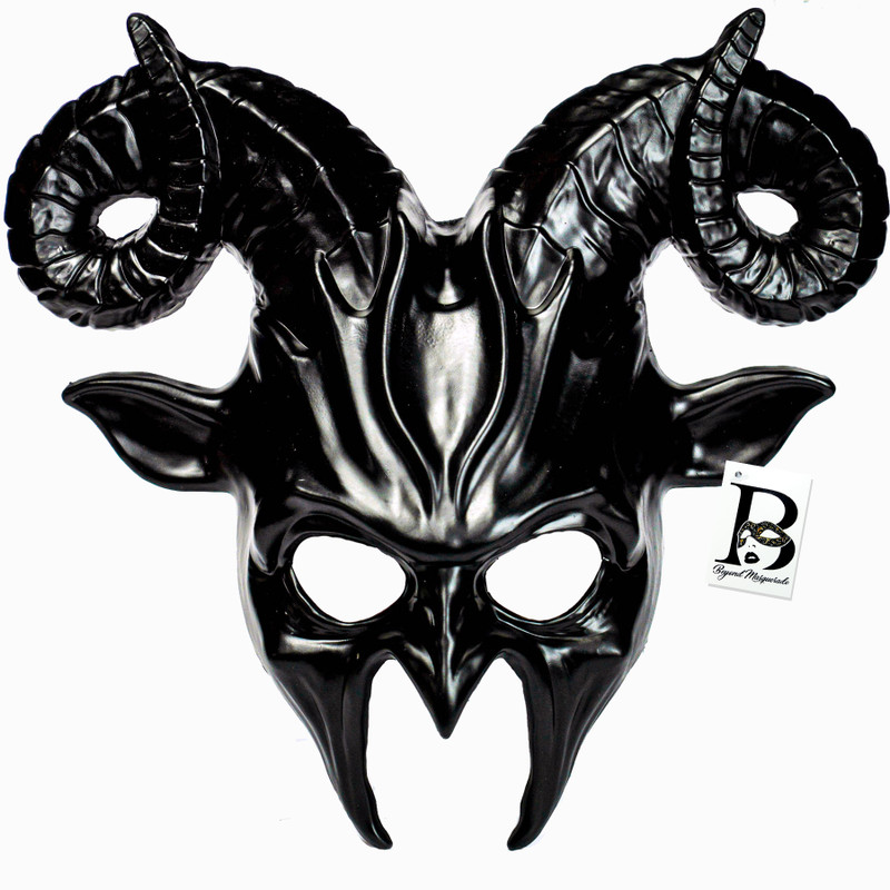 black goat horns ram masquerade mask horn cosplay black goat horns ram masquerade mask horn cosplay