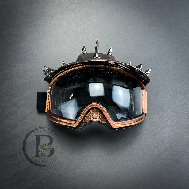 Steampunk Costume Goggles Gold Eye Mask Sale & Free Shipping