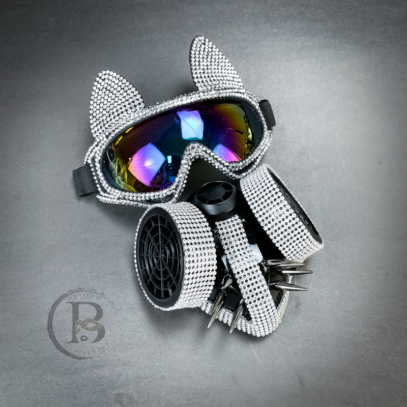 ski mask goggles gas mask halloween cosplay costume
