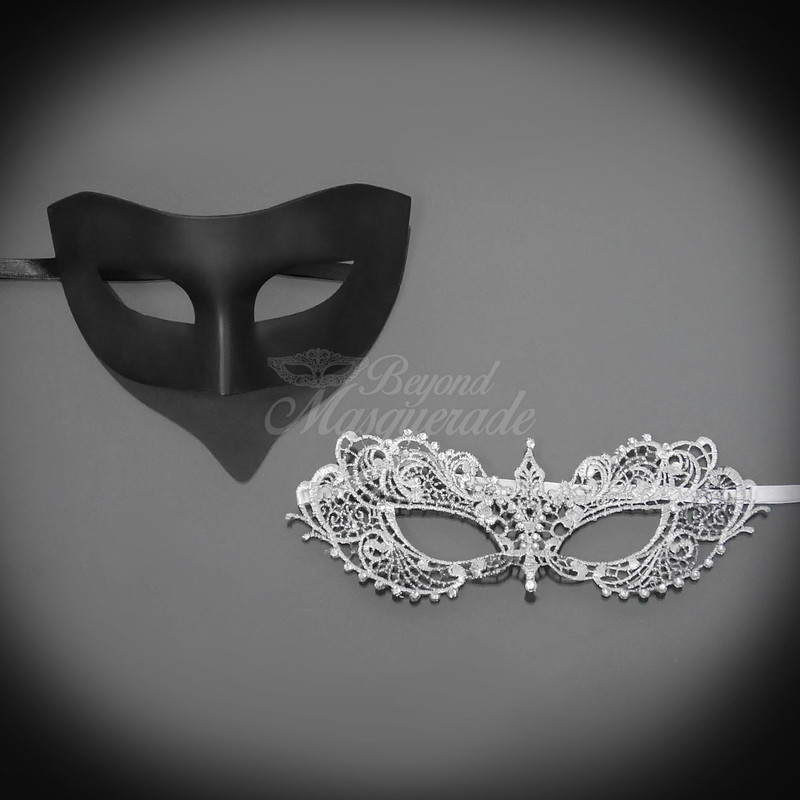 Silver Masquerade Mask for Women - Editor's Choice
