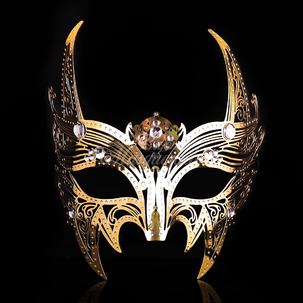 Wolverine Masquerade Mask Men Gold - BeyondMasquerade.com