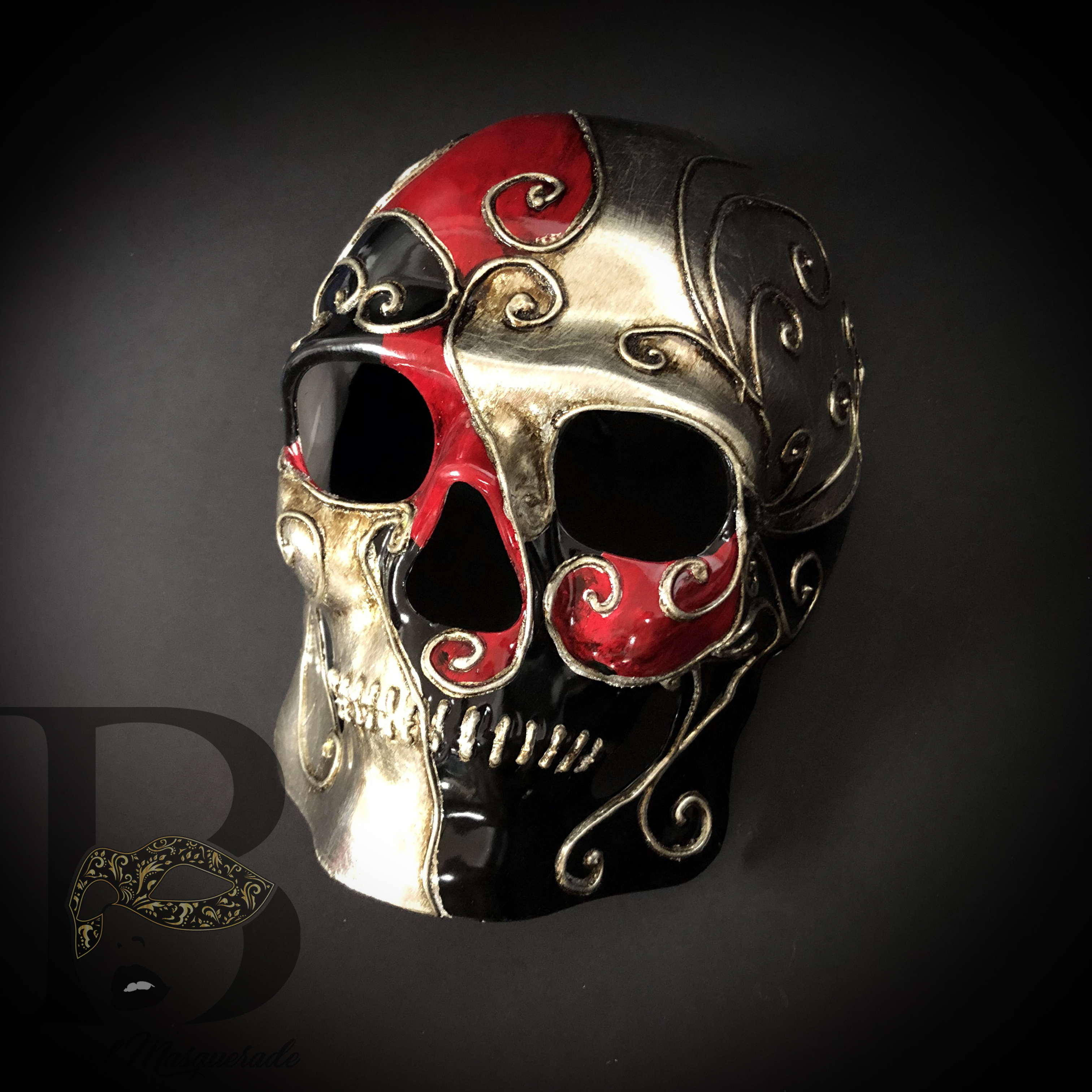 New Ram Skull Masquerade Mask Festival Outfit Mask Us Free Ship