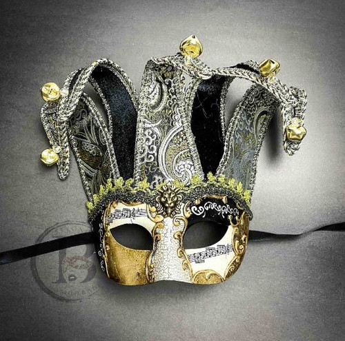 Jester Party Masquerade Masks by Beyond Masquerade Masks USA