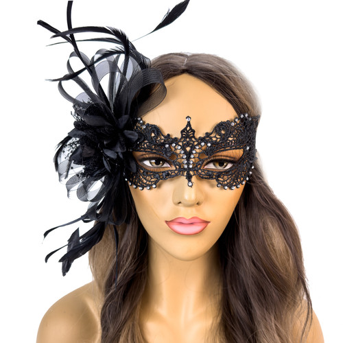 Liila Masquerade PARTY 600% オイル目 黒 レア Masquerade Ball Masks for Halloween Costume Party 60% OFF
