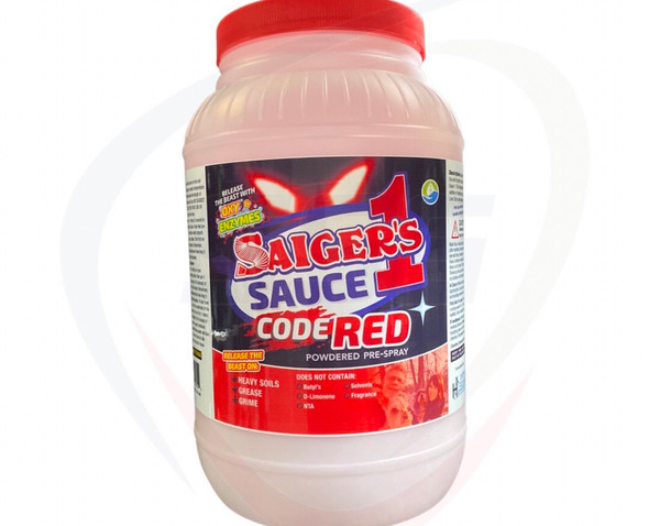 Saiger's Code Red Carpet Cleaning Prespray