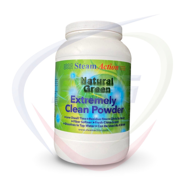 Natural Green Extremely Clean Powder by Steamaction