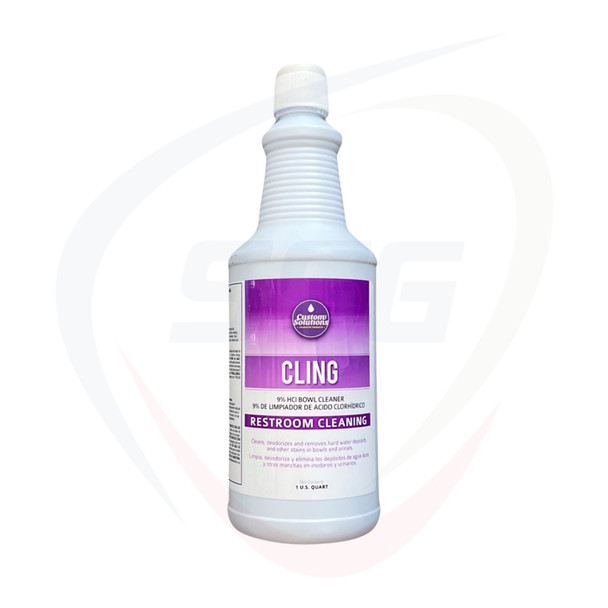 Cling 9% Hydrochloric Acid Bowl Cleaner 319027-12